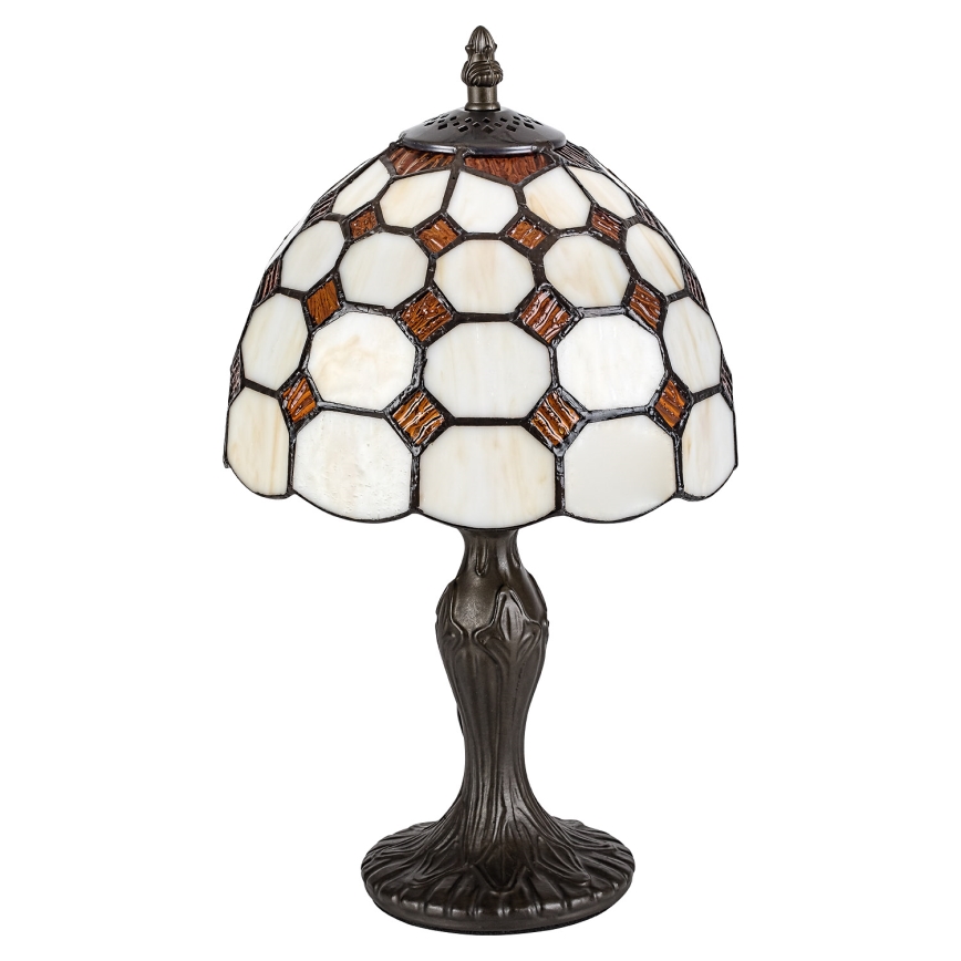 Brilagi - Tiffany vitrázs asztali lámpa DORAN 1xE14/40W/230V