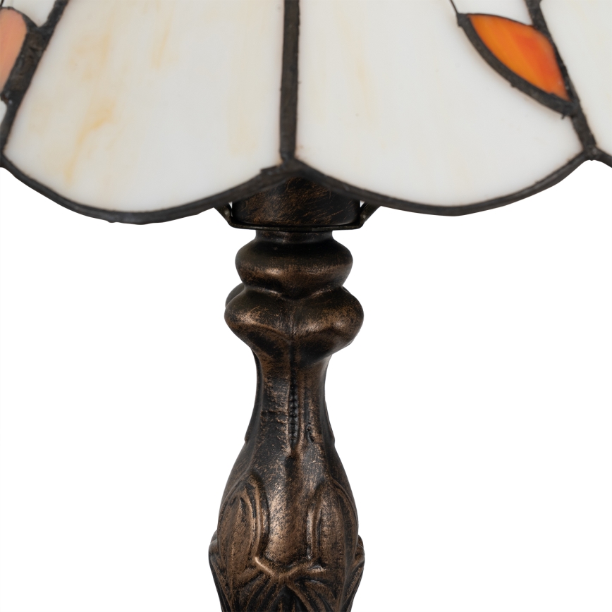 Brilagi - Tiffany-vitrázs asztali lámpa FOLIA 1xE27/60W/230V