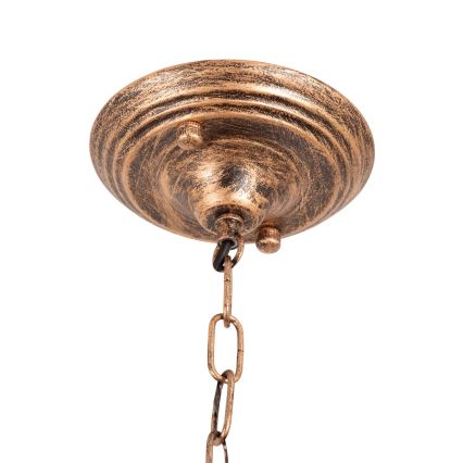 Brilagi - Tiffany vitrázs csillár láncon SIENNA 3xE27/60W/230V átm. 50 cm