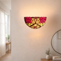 Brilagi - Tiffany vitrázs fali lámpa GARLAN 1xE14/40W/230V