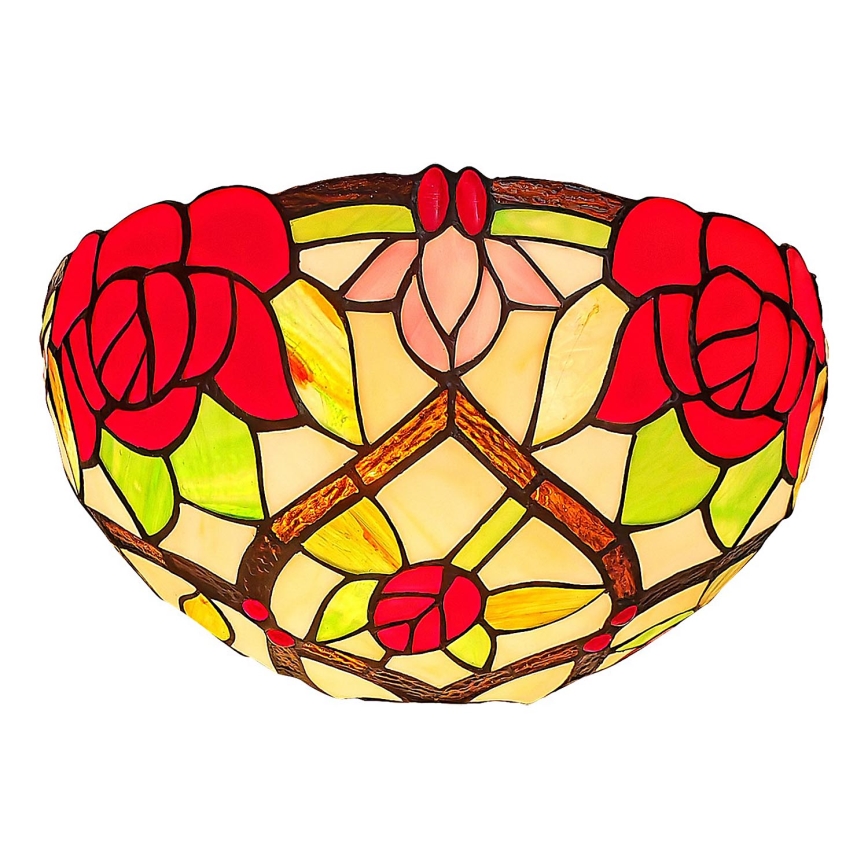 Brilagi - Tiffany vitrázs fali lámpa GARLAN 1xE14/40W/230V