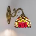 Brilagi - Tiffany vitrázs fali lámpa GARLAN 1xE27/40W/230V
