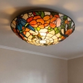 Brilagi - Tiffany vitrázs mennyezeti lámpa JUNGLE 2xE27/60W/230V átm. 40 cm