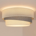Brilagi - TRIO mennyezeti lámpa 1xE27/60W/230V, átm. 40 cm, krém/szürke