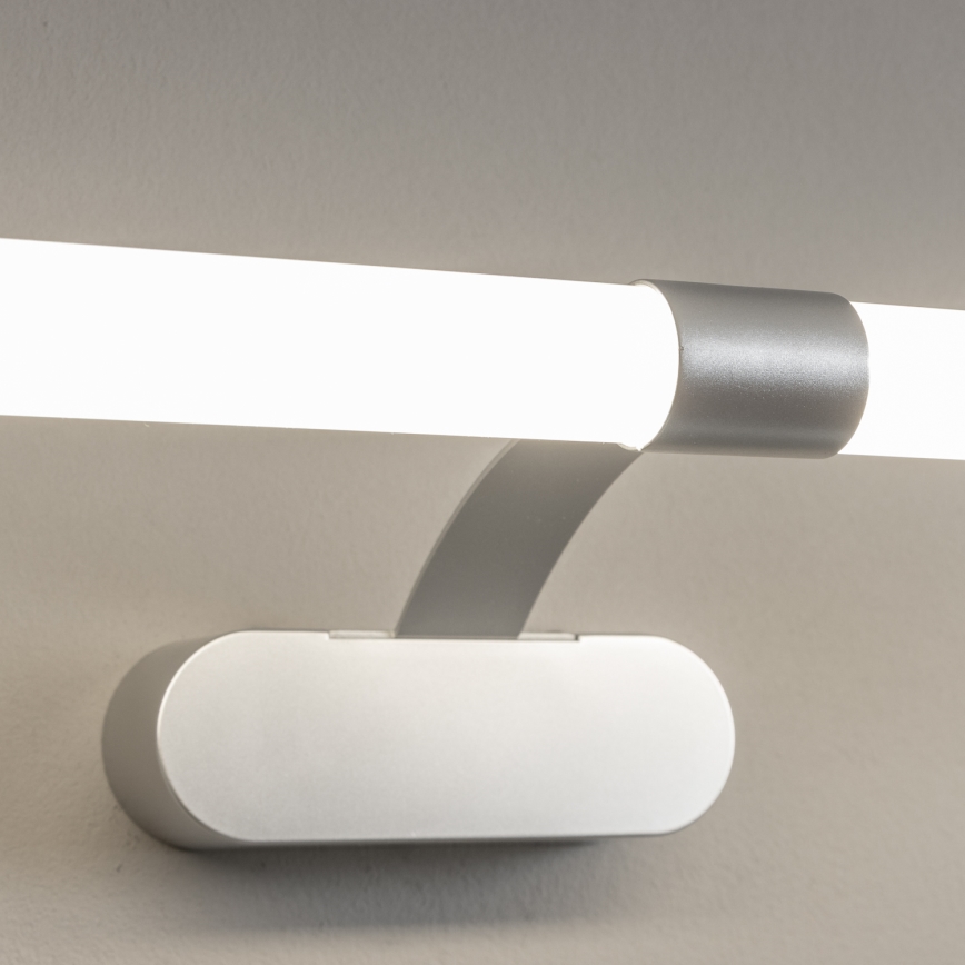 Brilagi - TUBEO 2 az 1-ben LED tükörvilágítás, 8W/230V, 60 cm, IP44, ezüst