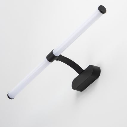 Brilagi - TUBEO 2 az 1-ben LED fürdőszobai tükörvilágítás LED/8W/230V 60 cm IP44 fekete