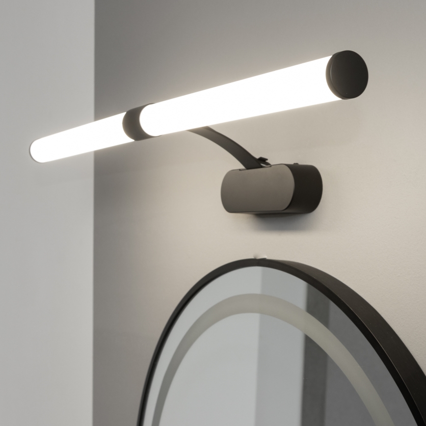 Brilagi - TUBEO 2 az 1-ben LED fürdőszobai tükörvilágítás LED/8W/230V 60 cm IP44 fekete