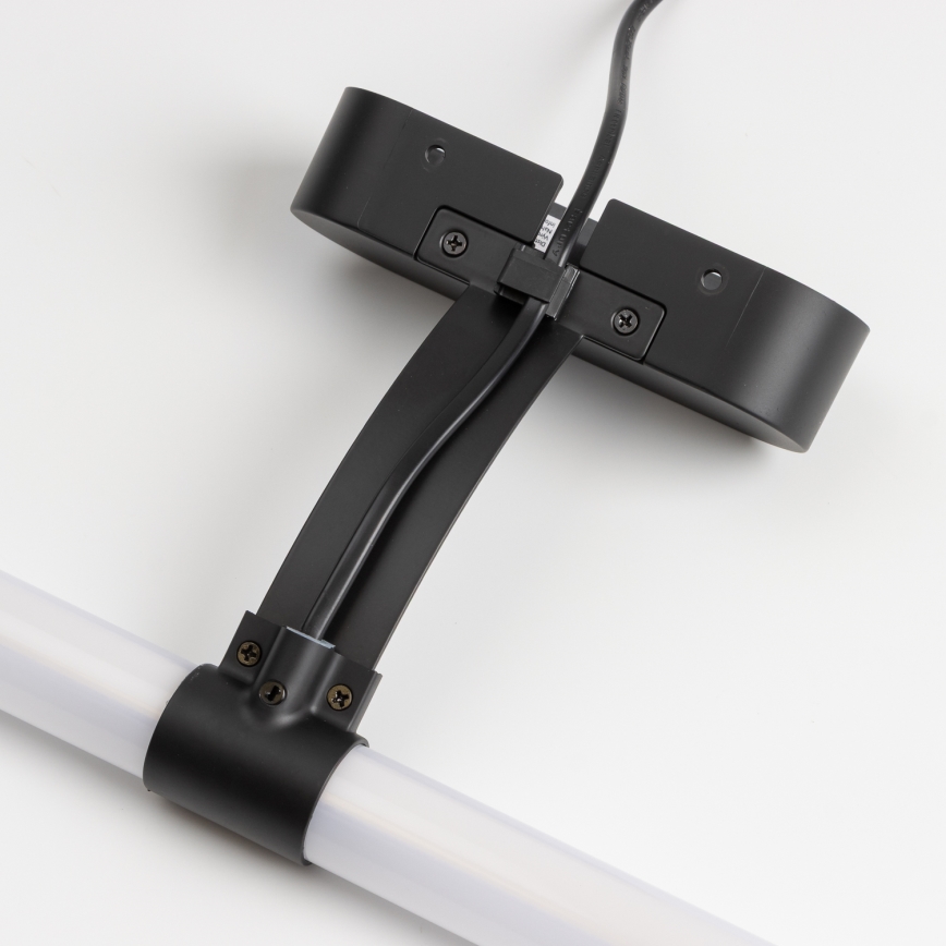 Brilagi - TUBEO 2 az 1-ben LED fürdőszobai tükörvilágítás LED/8W/230V 60 cm IP44 fekete