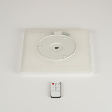 Brilagi - LED Fényerőszabályozható mennyezeti lámpatest ULTRA SLIM LED/18W/230V 2700-6500K 30x30 cm fehér + távirányító