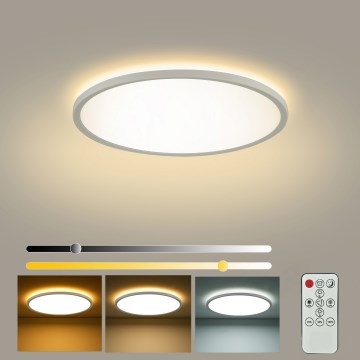 Brilagi - ULTRA SLIM LED dimmelhető mennyezeti lámpatest 18W/230V 2700-6500K átm. 30 cm fehér + távirányító