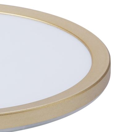 Brilagi - ULTRA SLIM LED fürdőszobai mennyezeti lámpa LED/24W/230V, Ø 42 cm, arany, IP54