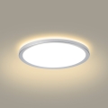 Brilagi - ULTRA SLIM LED fürdőszobai mennyezeti lámpatest LED/12W/230V, Ø 22,5 cm, ezüst, IP54