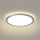 Brilagi - ULTRA SLIM LED fürdőszobai mennyezeti lámpatest LED/24W/230V, átmérő 42 cm, ezüstszínű, IP54