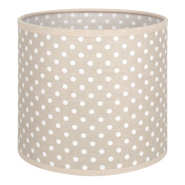 Brilagi - Univerzális BOBO E27 búra, Ø 15 cm, bézs/pöttyös