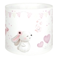 Brilagi - Univerzális búra BOBO E27 Ø 15 cm krémszínű/nyuszis