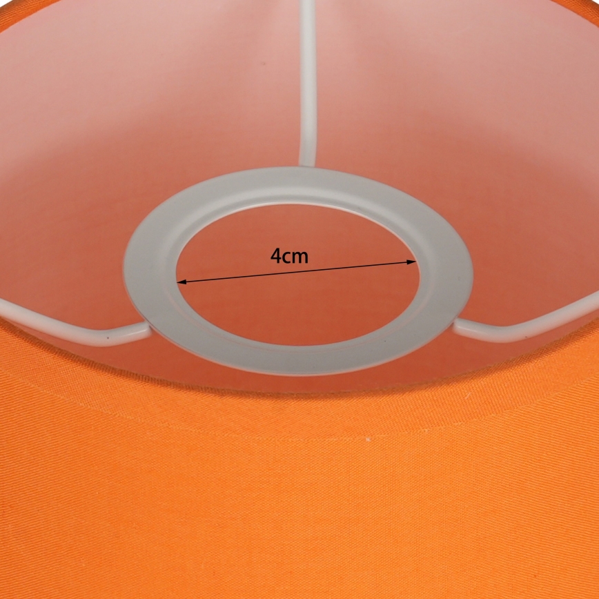 Brilagi - Univerzális búra NUBILA E27 15,5x14 cm narancssárga