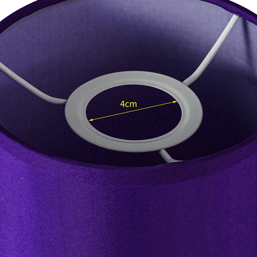 Brilagi - Univerzális NUBILA E27 lámpabúra 15,5x14 cm lila