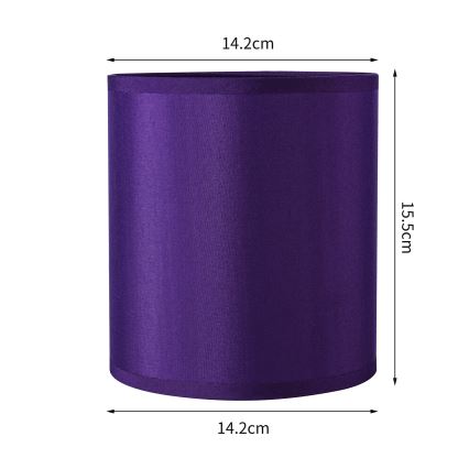 Brilagi - Univerzális NUBILA E27 lámpabúra 15,5x14 cm lila