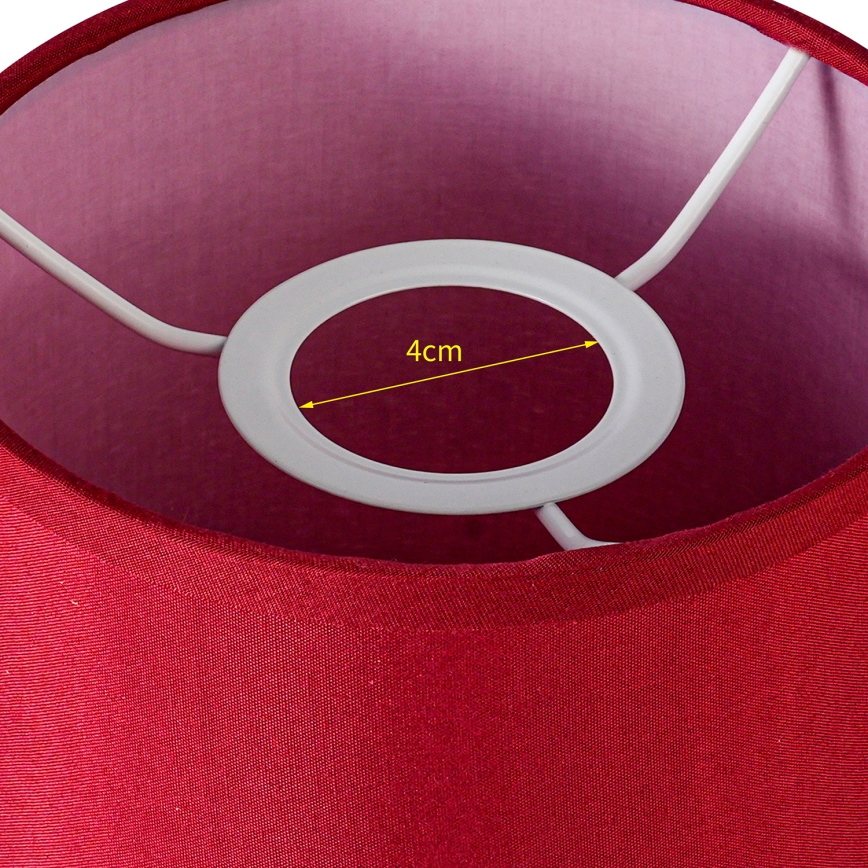 Brilagi - Univerzális NUBILA E27 lámpabúra 15,5x14 cm pompeji vörös