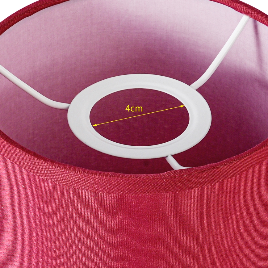 Brilagi - Univerzális NUBILA E27 lámpabúra 15,5x14 cm rózsaszín