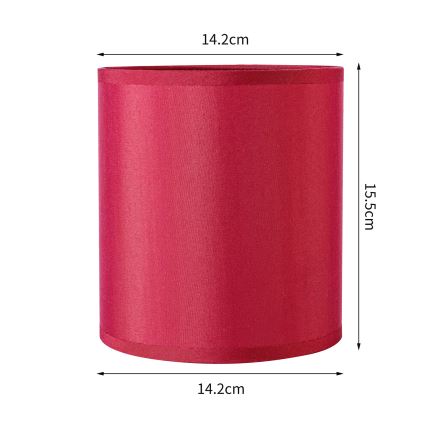 Brilagi - Univerzális NUBILA E27 lámpabúra 15,5x14 cm rózsaszín