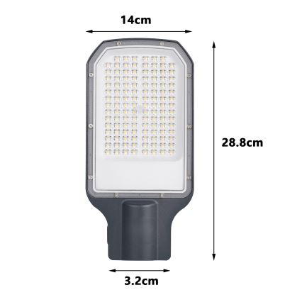 Brilagi - URBANLIGHT LED utcai lámpatest LED/50W/230V antracit IP65