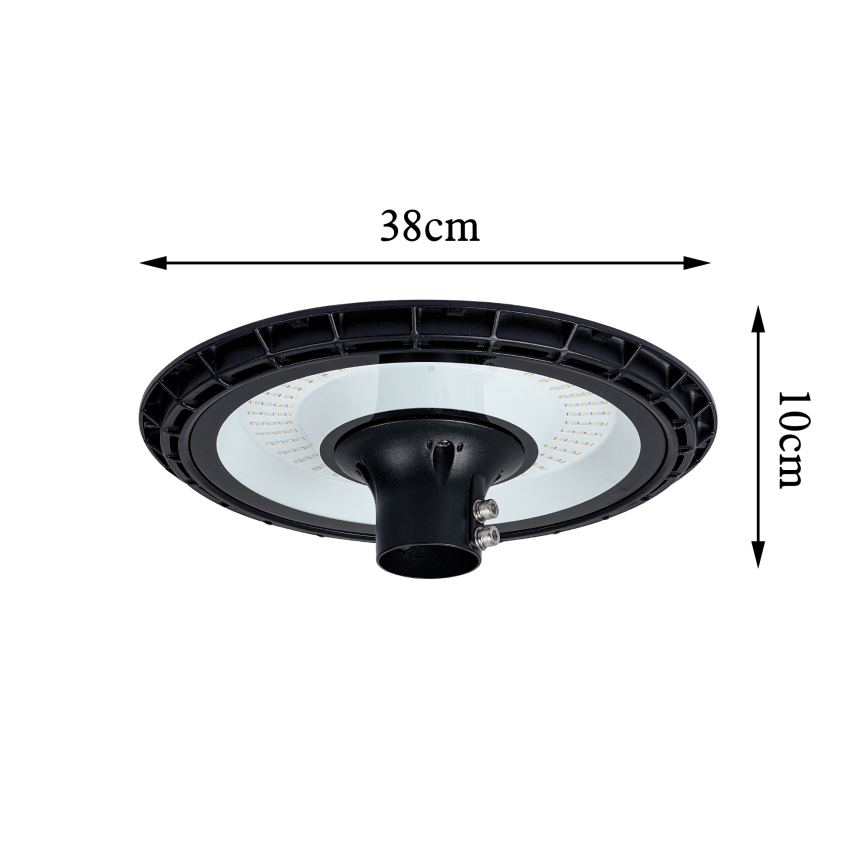 Brilagi - URBANSPARK LED/120W/230V utcai lámpa 3 m-es oszloppal, fekete, IP65