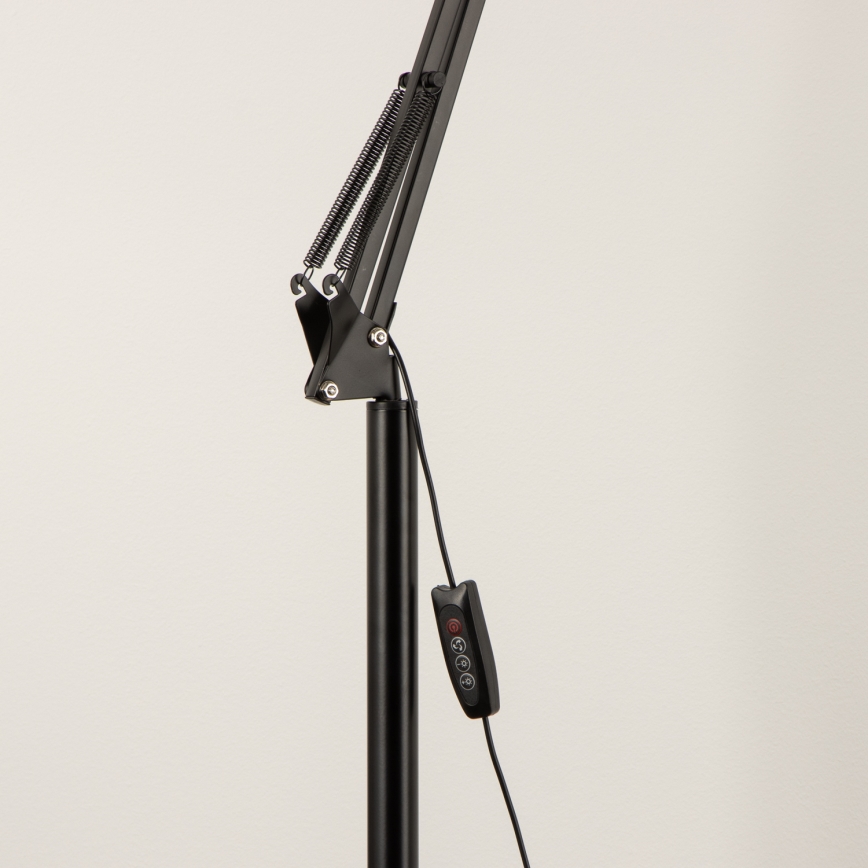 Brilagi - VARIO LED fényerőszabályozható, flexibilis állólámpa 14W/230V 3000-6000K 157 cm fekete