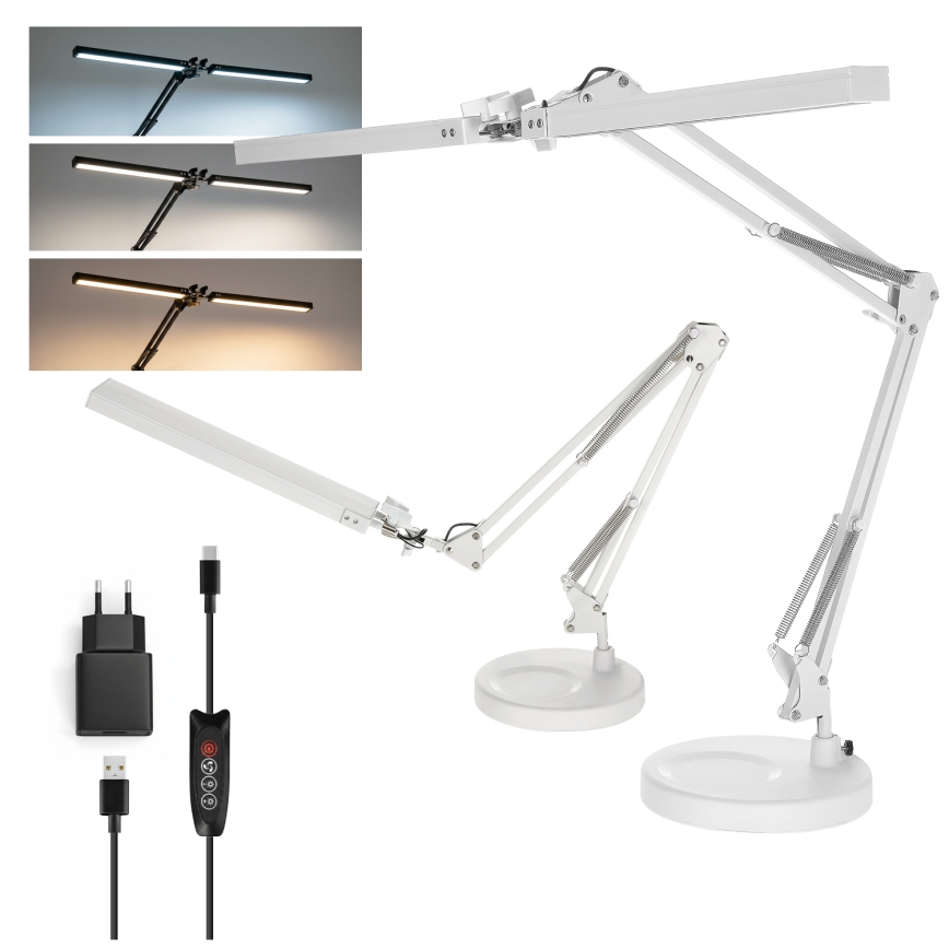 Brilagi - VARIO dimmelhető LED asztali lámpa LED/15W/230V 3000-6000K fehér