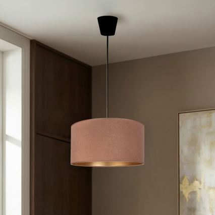 Brilagi - VELVET kábeles függeszték 1xE27/60W/230V átm. 40 cm bézs/arany