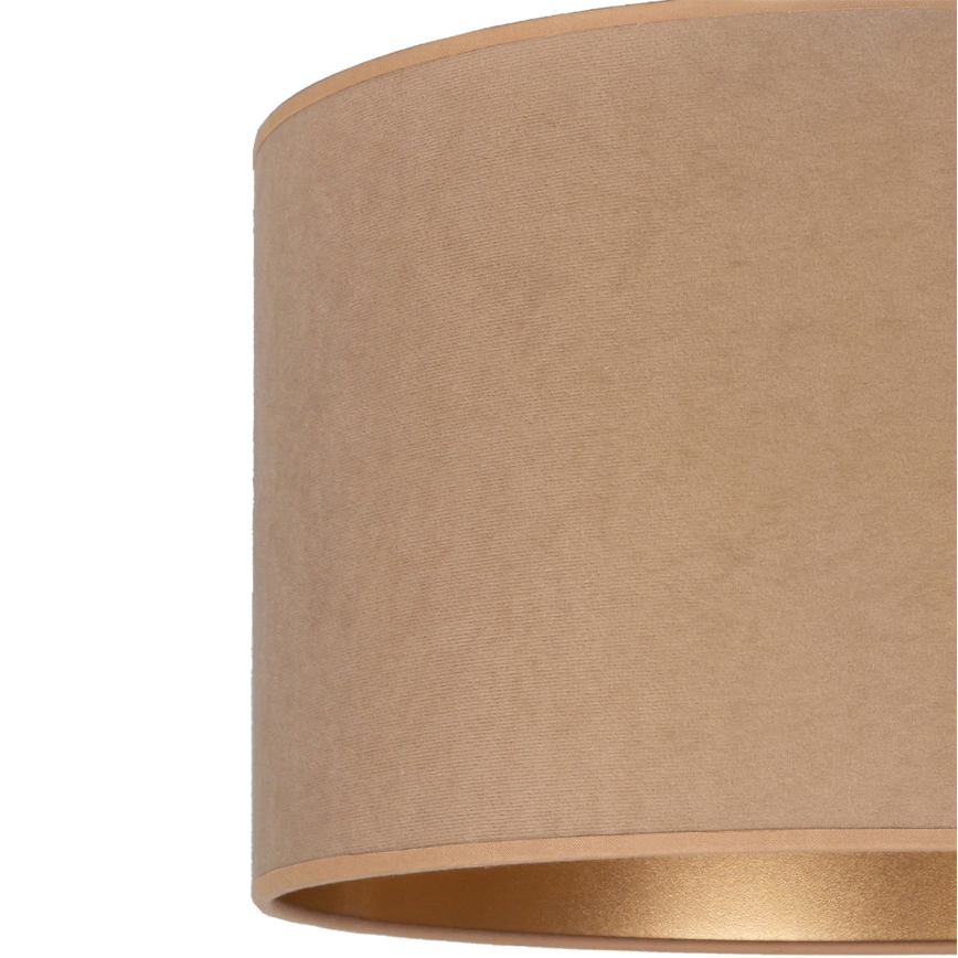 Brilagi - VELVET kábeles függőlámpa 1xE27/60W/230V, átm. 40 cm, bézs/arany