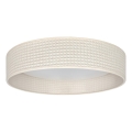 Brilagi - VELVET SIMPLE LED mennyezeti lámpa 24W/230V 3000K, Ø 45 cm, krémszínű