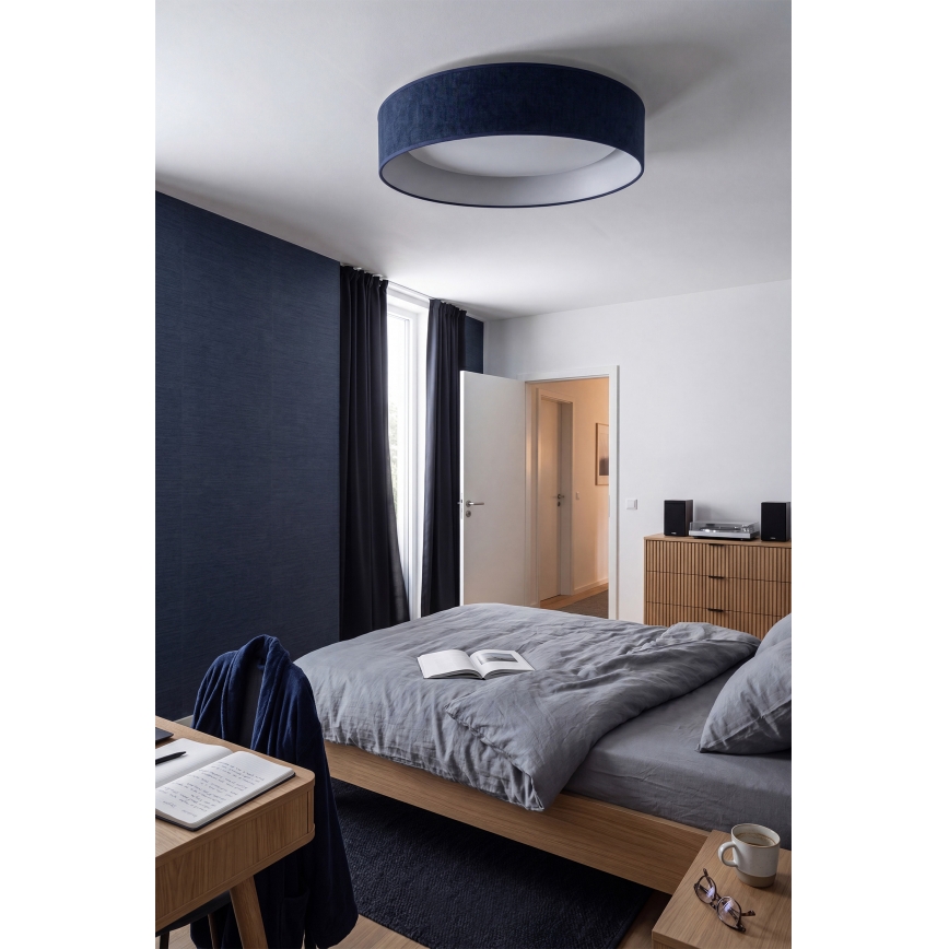 Brilagi - VELVET SIMPLE LED mennyezeti lámpa 24W/230V, 4000K, Ø 45 cm, kék