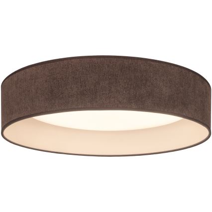 Brilagi - VELVET SIMPLE LED mennyezeti lámpa, 36W, 230V, 3000K, átm. 55 cm, barna