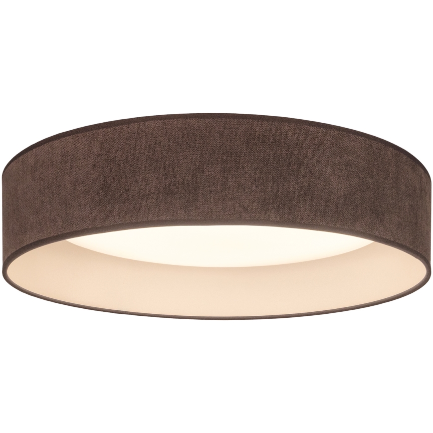 Brilagi - VELVET SIMPLE LED mennyezeti lámpa, 36W, 230V, 3000K, átm. 55 cm, barna