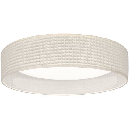 Brilagi - LED dimmelhető mennyezeti lámpatest VELVET SMARTIX LED/24W/230V 3000-6000K Ø 45 cm krémszínű Wi-Fi Tuya Beacon + távirányító