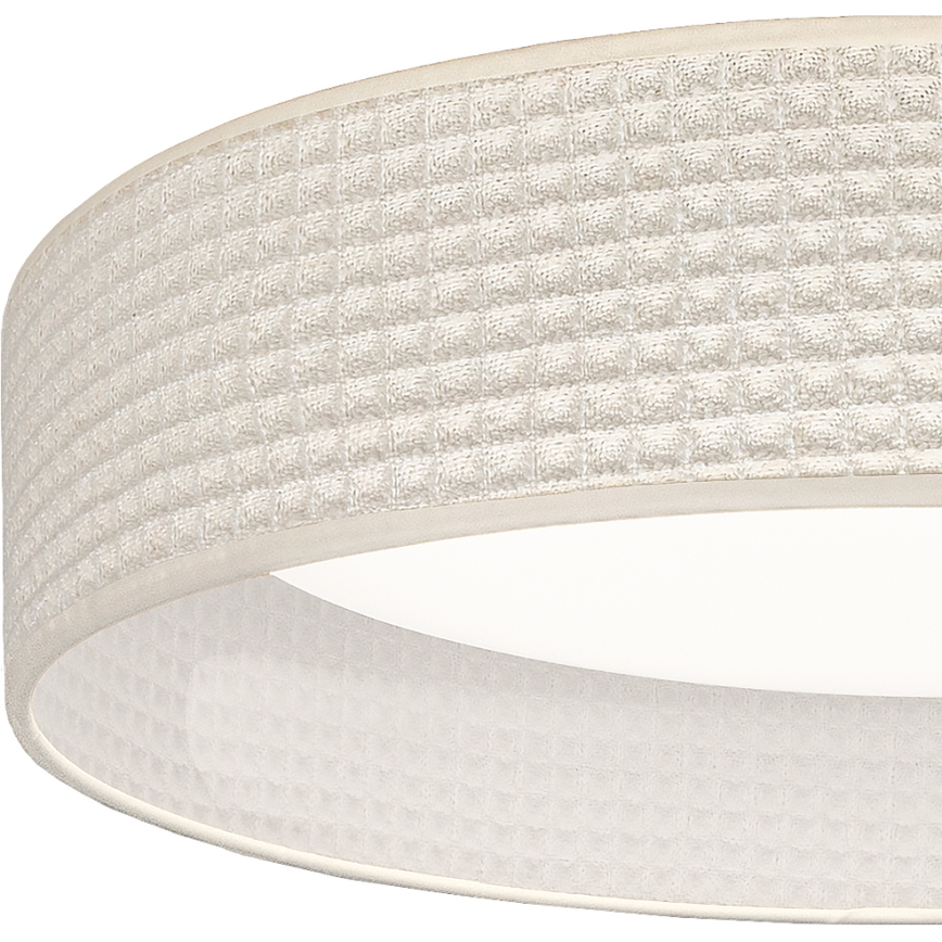 Brilagi - LED dimmelhető mennyezeti lámpatest VELVET SMARTIX LED/24W/230V 3000-6000K Ø 45 cm krémszínű Wi-Fi Tuya Beacon + távirányító
