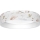 Brilagi - VELVET SMARTIX dimmelhető LED mennyezeti lámpatest 24W/230V 3000–6000K átm. 45 cm fehér/virágmintás Wi‑Fi Tuya Beacon + távirányító