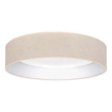 Brilagi - VELVET SMARTIX LED dimmelhető mennyezeti lámpatest LED/24W/230V 3000-6000K átm. 45 cm krémszínű Wi-Fi Tuya Beacon + távirányító