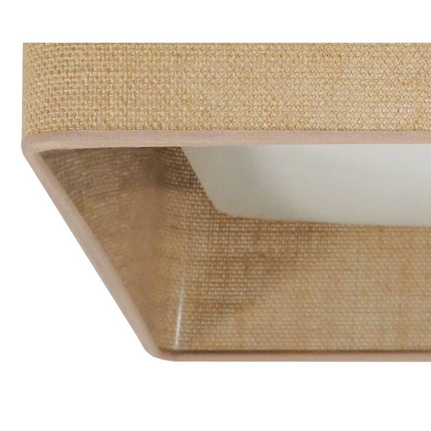 Brilagi - VELVET SQUARE mennyezeti LED lámpatest LED/24W/230V 43x43 cm barna