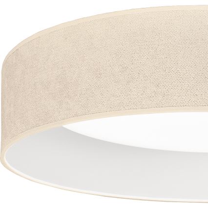 Brilagi - LED mennyezeti lámpa VELVET VARI LED/24W/230V 3000/4000/6500K átm. 45 cm krémszínű