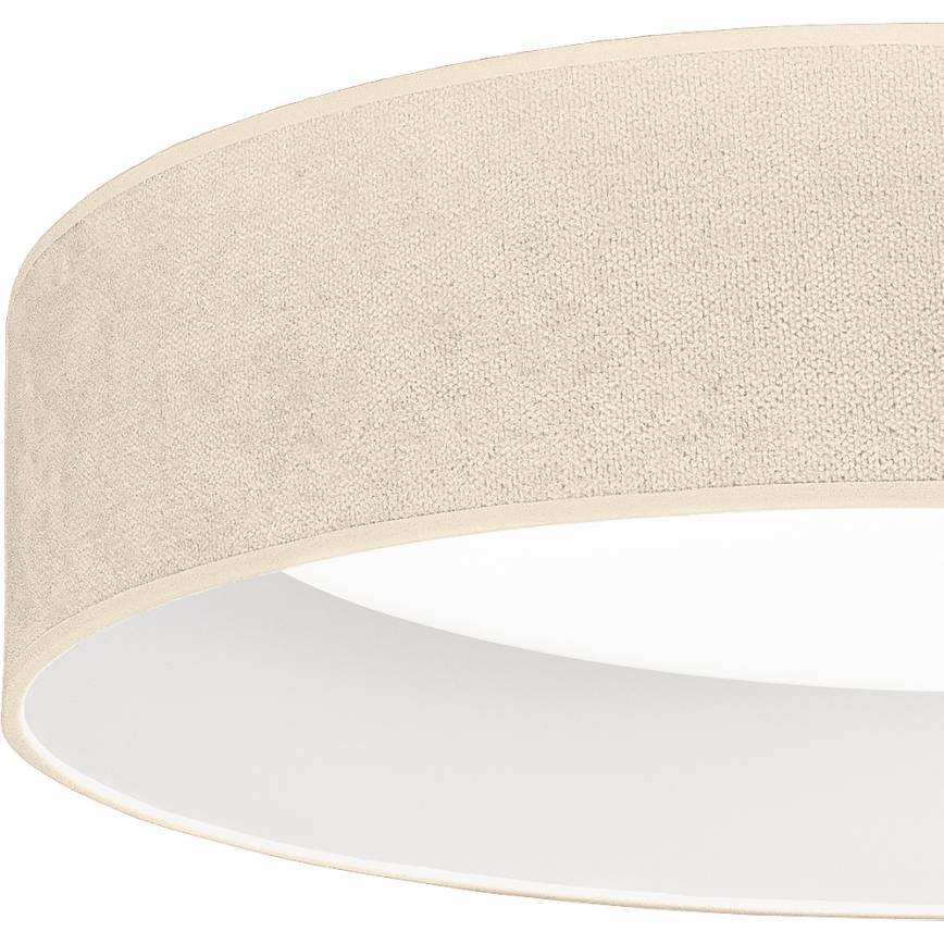 Brilagi - LED mennyezeti lámpa VELVET VARI LED/24W/230V 3000/4000/6500K átm. 45 cm krémszínű