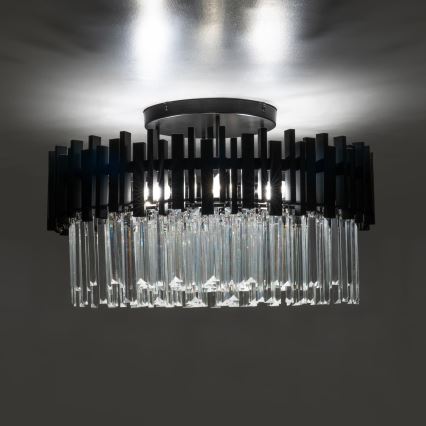 BRILAGI - VERVE mennyezeti lámpatest 6xE14/40W/230V, átmérő 60 cm, fekete