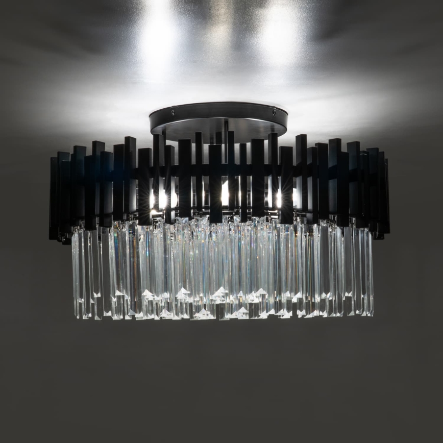 BRILAGI - VERVE mennyezeti lámpatest 6xE14/40W/230V, átmérő 60 cm, fekete