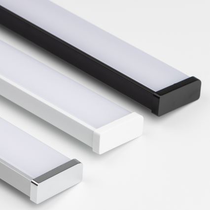 Brilagi - LED fürdőszobai tükörvilágítás 3 az 1-ben VESTRA LED/6W/230V 30 cm IP44 fekete