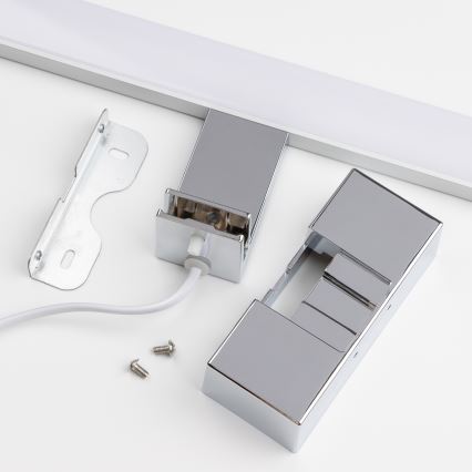 Brilagi - LED fürdőszobai tükörvilágítás 3 az 1-ben VESTRA LED/6W/230V 30 cm IP44 fényes króm