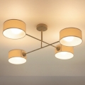 Brilagi - VIRGO felületre szerelhető csillár 4xE14/40W/230V krémszínű/arany