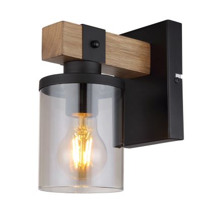 Brilagi - VISTA fali lámpa 1xE27/60W/230V tölgy