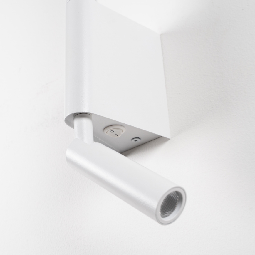 Brilagi - VIXON LED fali spotlámpa LED/3W/230V + LED/5W fehér CRI 90