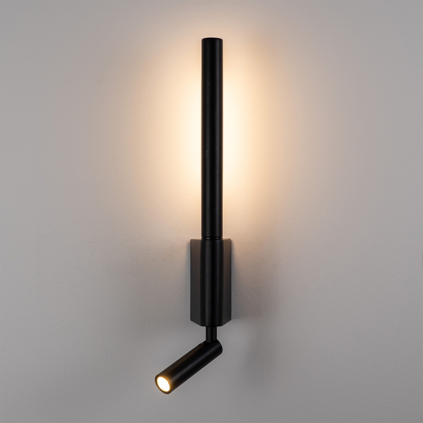 BRILAGI - VIXON LED fali spotlámpa LED/3W/230V + LED/5W fekete CRI 90